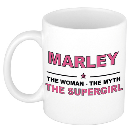 Marley The woman, The myth the supergirl collega kado mokken/bekers 300 ml