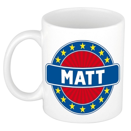 Namen koffiemok / theebeker Matt 300 ml