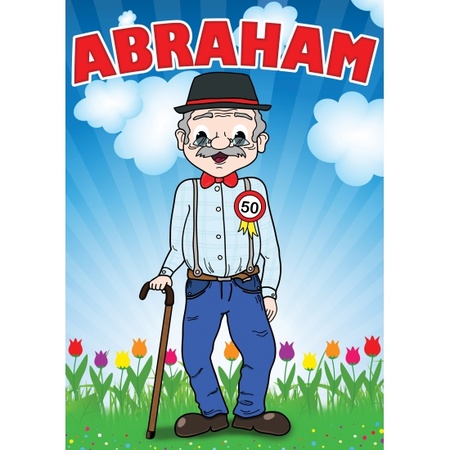 50 jaar versiering feestpakket Abraham 
