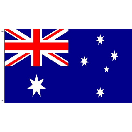 Polyester mega vlag Australie 150 x 240 cm