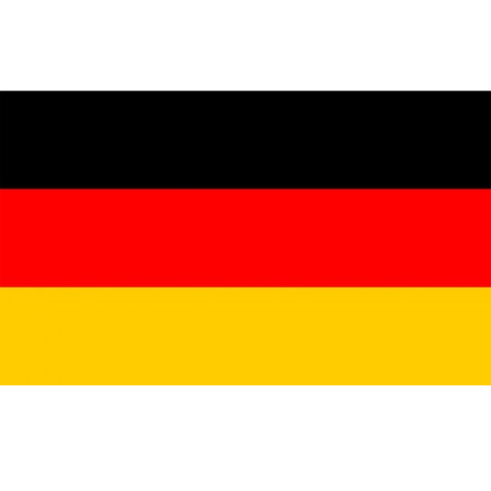 Polyester mega vlag Duitsland 150 x 240 cm