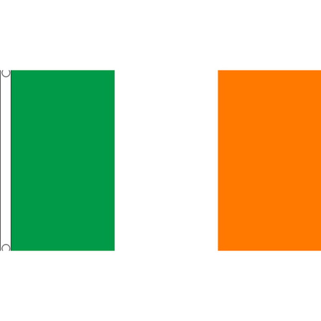 Polyester mega vlag Ierland 150 x 240 cm