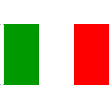 Polyester mega vlag Italie 150 x 240 cm