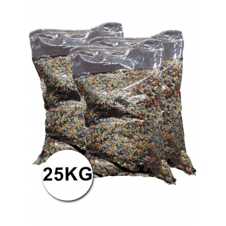 Grote verpakking confetti snippers ca. 25 kilo