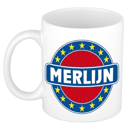 Namen koffiemok / theebeker Merlijn 300 ml