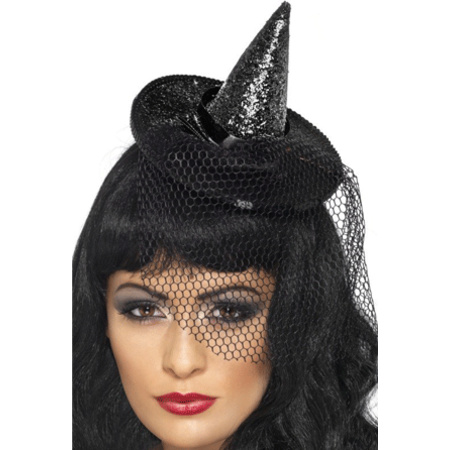 Mini witches hat on headband