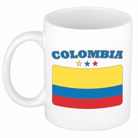 Colombiaanse vlag theebeker 300 ml