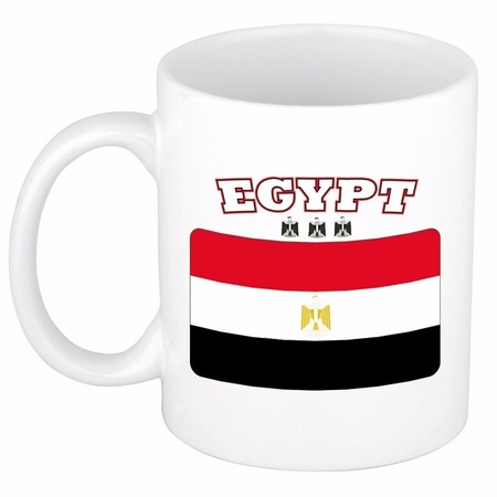 Egyptische vlag theebeker 300 ml