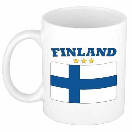 Mug Finnish flag