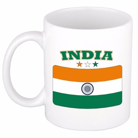 Indiase vlag theebeker 300 ml
