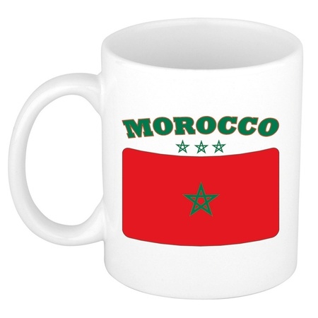 Marokkaanse vlag theebeker 300 ml