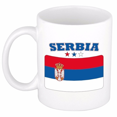 Mug Serbian flag