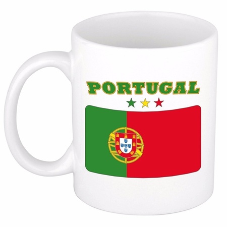 Portugese vlag theebeker