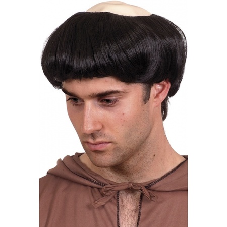 Munk wig with bald patch