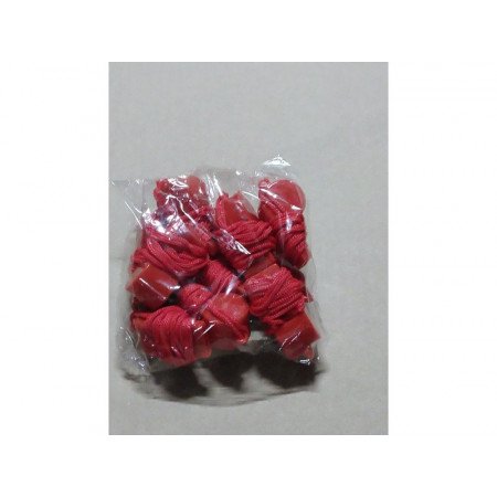 Multipack of 10x red whistle on cord