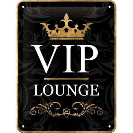 Wandplaten Muurdecoratie VIP Lounge 15 x 20 cm