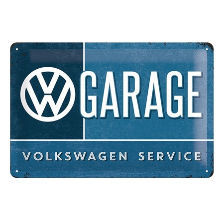 Garage decoratie VW service