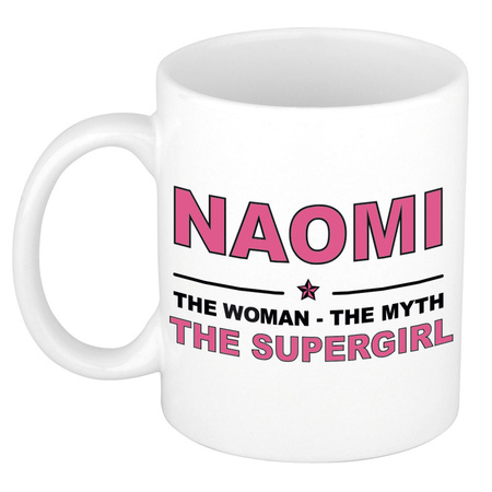 Naomi The woman, The myth the supergirl collega kado mokken/bekers 300 ml