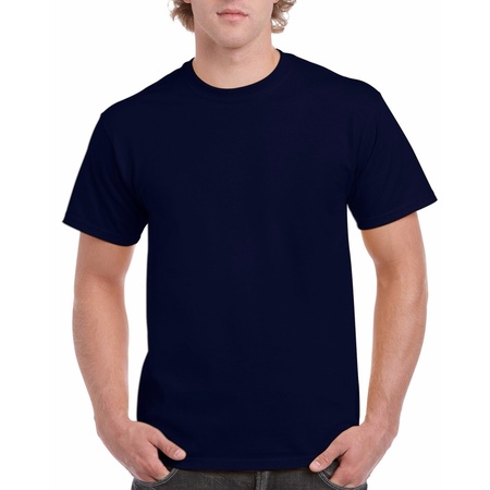 Navy blauwe team shirts voor volwassen