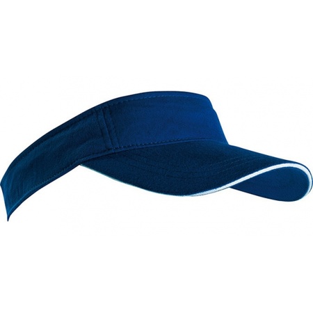 Navy blue sun visor