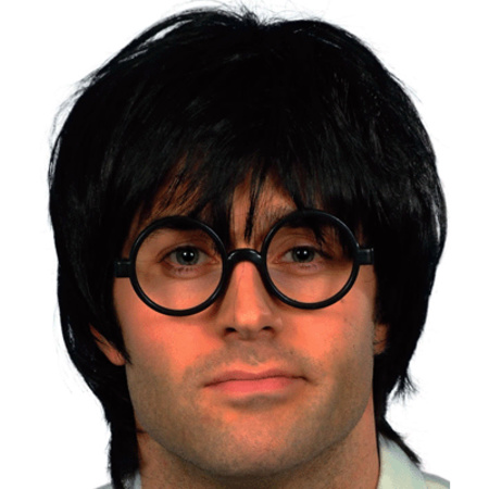 Schoolboy set with wig and glasses