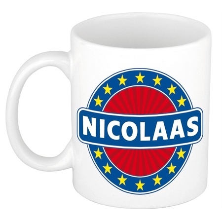 Nicolaas name mug 300 ml