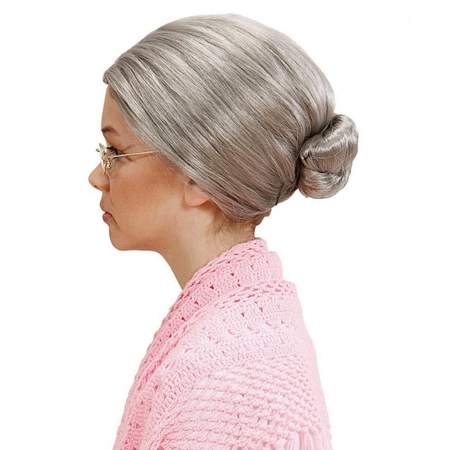 Grandma wig for kids