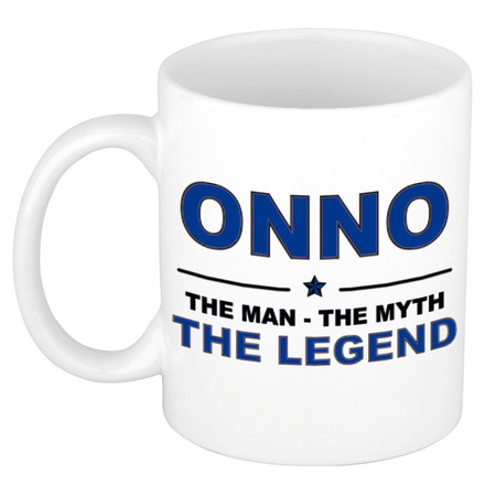 Onno The man, The myth the legend collega kado mokken/bekers 300 ml