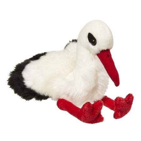 Stork cuddly toy 30 cm
