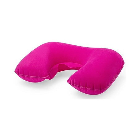 Neck cushion inflatable pink