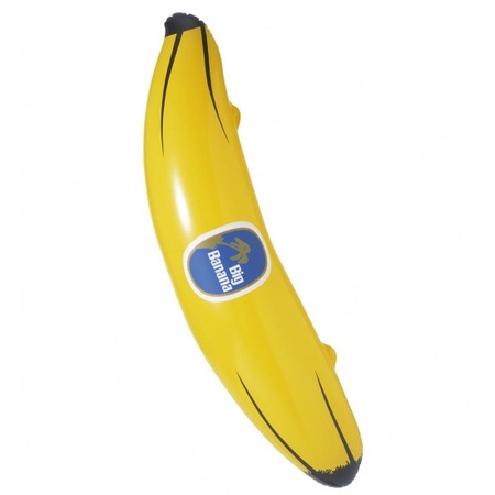 Opblaasbare banaan/bananen van 100 cm