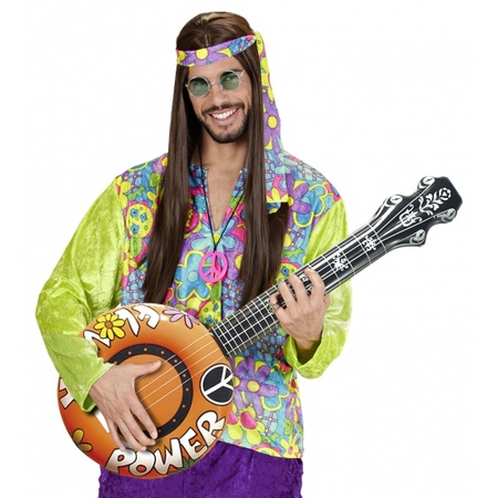 Inflatable flower power banjo