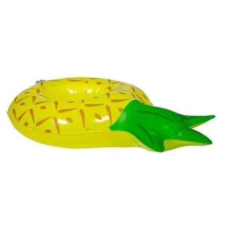 Inflatable beverage holder pineappel 27 cm