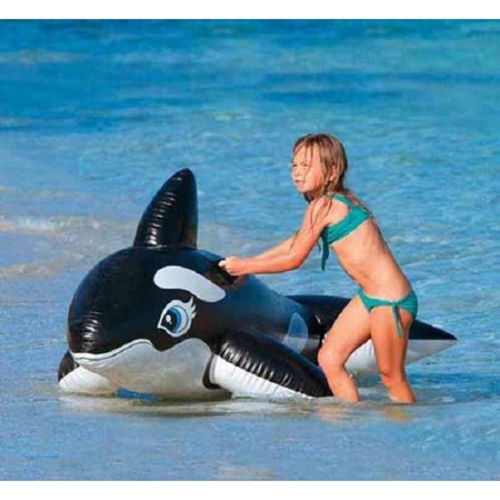 Inflatable Intex killer whale 193 cm