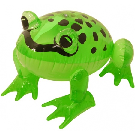 Set Inflatable dog frog and duck
