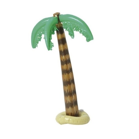 Small inflatable Hawaii theme palm tree 90 cm