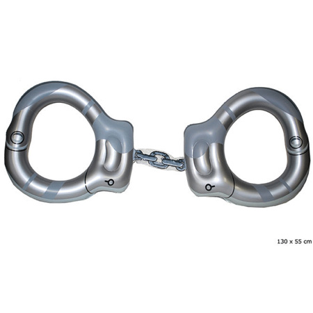 Inflatable handcuffs