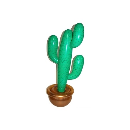 Opblaasbare planten cactus 90 cm