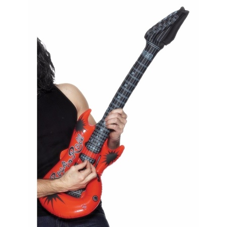 Inflatable electric guitar red 99 cm