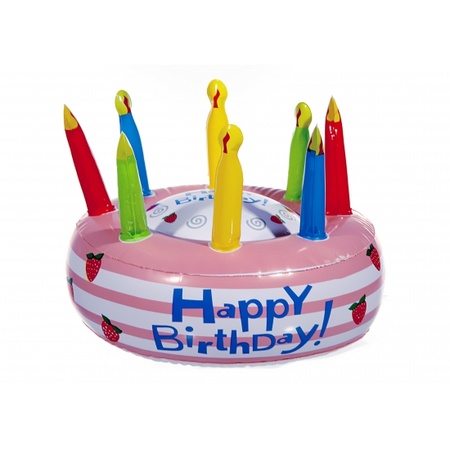 Inflatable cake Happy Birthday
