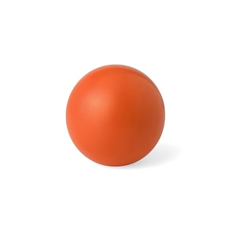 Orange anti stress ball 6 cm