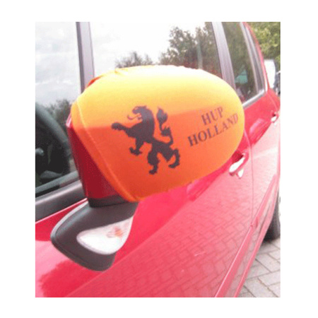 Oranje autospiegel hoezen