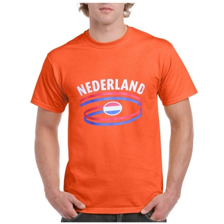 Nederland shirt oranje voor volwassenen