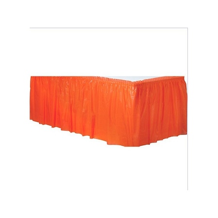 Table side cloth orange