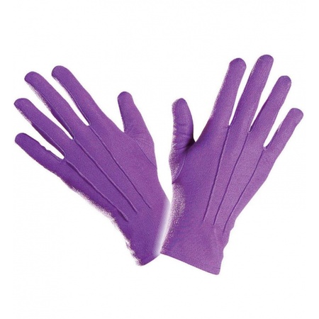 Handschoenen in het paars