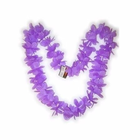 Toppers - Purple Hawaii garland