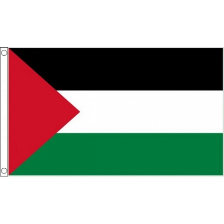 Kleine vlag van Palestina 90 x 60 cm