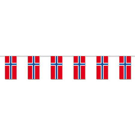 Norway party flags