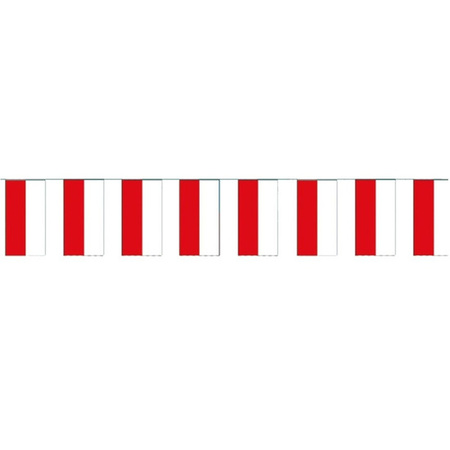 Poland party flags.