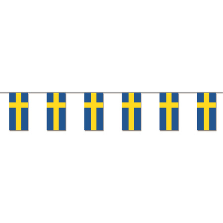 Sweden party flags